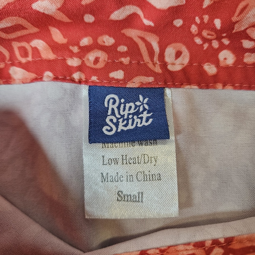Ripskirt Hawaii Wrap Skirt Dahlia Teaberry Size Small Length 1 Quick Dry Pockets - Picture 3 of 7
